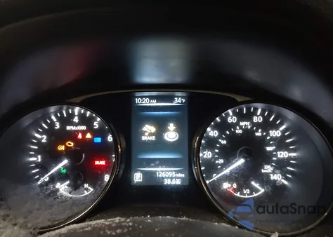 2016 Nissan Rogue Sv z USA, uszkodzony, nr VIN KNMAT2MV2GP671457